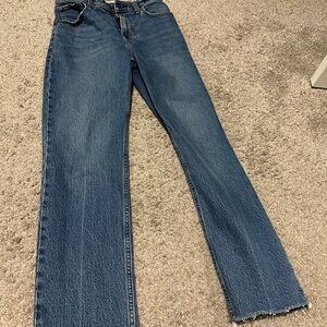 Abercrombie & Fitch Women's The ‘90s ultra high rise Straight  Jean